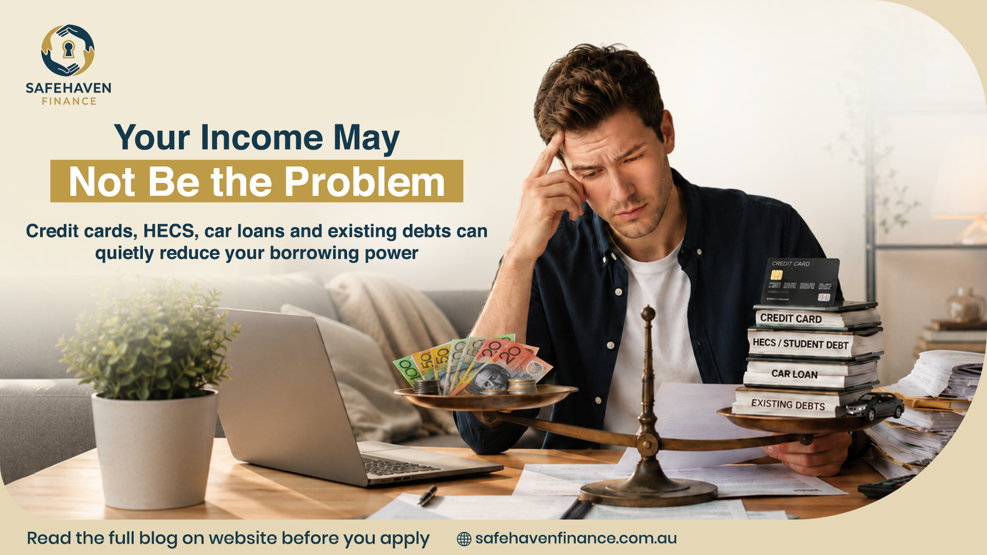 How Existing Debts Reduce Your Borrowing Power in Australia